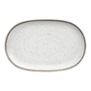 割れない食器 食洗機対応 White Bamboo Pottery(ホワイトバンブーポタリー) 大皿 サービングプレート 約43×28cm アウトドア ケータリング バンブーメラミン食器 白 TT21827275