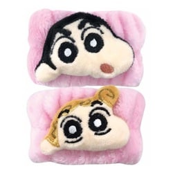K1845A クレヨンしんちゃん 吸水リストバンド ピンク [キャラクターグッズ]