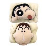 K1845E クレヨンしんちゃん 吸水リストバンド イエロー [キャラクターグッズ]