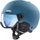 wanted visor 56.6.262.0005 ストーンブルーマット（ブルーミラー） 54-58cm [スキー スノーボード ヘルメット]