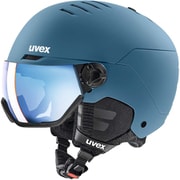 wanted visor 56.6.262.0005 ストーンブルーマット（ブルーミラー） 54-58cm [スキー スノーボード ヘルメット]