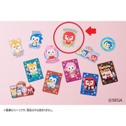 SONIC＆FRIENDS オリジナルステッカー 4. ナックルズ [キャラクターグッズ]