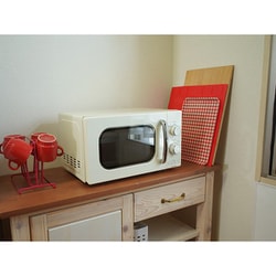 ヨドバシ.com - ユアサプライムス レトロ調電子レンジ 横開き
