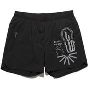 アルタ 5インチ ALTA 5" RS325-BLK BLACK Mサイズ [ランニングウェア ショートパンツ メンズ]
