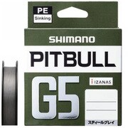 LD-M51U [PEライン ピットブルG5 150m 0.6号（10.6lb) スティールグレー]