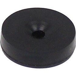 シリコンコーティングマグネット 20ΦX5mm M3 KMG-001
