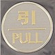 LG550-2 [サインプレート 引 PULL]