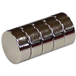 超強力マグネット13ΦX5mm 5個入り NMG-032