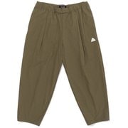 STRETCH RIP ANKLE BALLOON PANTS 241MCV0066 OLIVE Lサイズ [アウトドア ロングパンツ メンズ]