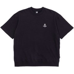 CAMPTIME BAGGY S/S CREW 241MCV0175 BLACK Lサイズ [アウトドア カットソー メンズ]