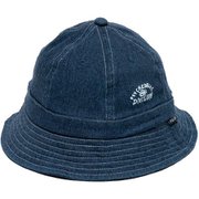 WASHED BELL HAT 241MCV0259 BLUE DENIM [ハット]