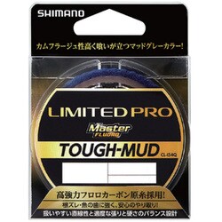 CL-I34Q [フロロカーボンライン リミテッドプロ マスターフロロ タフマッド 50m 1.5号 マッドグレー]
