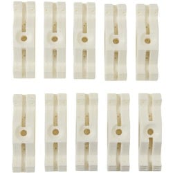 WPS50 [ピラシェルピン止め金具 10個入り 白]