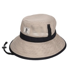 241152603 [WBSJ FULL MESH ADVENTURE HAT ベージュ]