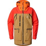 ヴァッシ ゴアテックス プロ ジャケット Vassi GTX Pro Jacket Men 604688 Cinnamon Brown/Habanero Mサイズ [スキーウェア ジャケット メンズ]