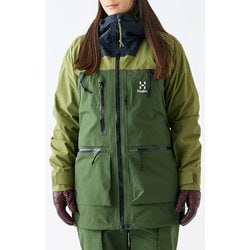 Haglofs ホグロフス VERTE JACKET グリーン サイズS ホグロフス HAGLOFS 【並品】ボイガージャケット レディースS