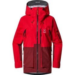 ヨドバシ.com - ホグロフス Haglofs ヴァッシ ゴアテックス ジャケット Vassi GTX Jacket Women 606840  Bright Red/Carmine Red Mサイズ [スキーウェア ジャケット レディース] 通販【全品無料配達】