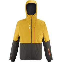 コズミック ウォーム ゴアテックス ジャケット MIV10202 N9938 DEEP JUNGLE/SAFRAN XSサイズ(日本：Sサイズ) [スキーウェア ジャケット メンズ]