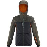 コズミック ゴアテックス 2L ジャケット COSMIC GTX 2L JKT M MIV10200 BLACK/DEEP JUNGLE N8624 Mサイズ(日本：Lサイズ) [スキーウェア ジャケット メンズ]