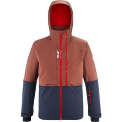 スノーバシン ジャケット SNOWBASIN JACKET M MIV10198 CINNAMON/SAPHIR N3180 XSサイズ(日本：Sサイズ) [スキーウェア ジャケット メンズ]