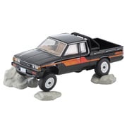 LV-N320a 1/64 ダットサン トラック 4WD キングキャブ AD 黒 [ダイキャストミニカー]