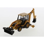 DM85765 1/64 キャタピラー CAT 420 XE バックホーローダー 交換用アタッチメント4種付属 [ダイキャストミニカー]