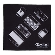 ピタット! くっつくカメラクロス 48×48cm Rollei35柄 RL-036-BK