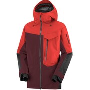ムーンパトロール ゴアテックスジャケット MOON PATROL GORE-TEX JACKET LC2330900 CHERRY TOMATO/RUM RAISIN/DEEP BLACK Mサイズ [スキーウェア ジャケット メンズ]