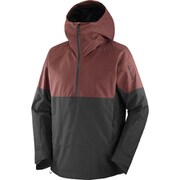 TRANSFER ANORAK M LC2273500 RUM RAISIN/DEEP BLACK Mサイズ [スキーウェア ジャケット メンズ]