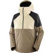 TRANSFER ANORAK M LC2273300 WHITE PEPPER/DEEP BLACK/SHITAKE Sサイズ [スキーウェア ジャケット メンズ]