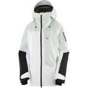 ムーンパトロール ゴアテックスジャケット MOON PATROL GORE-TEX JACKET LC2310400 MISTY BLUE/WHITE/DEEP BLACK Mサイズ [スキーウェア ジャケット レディース]