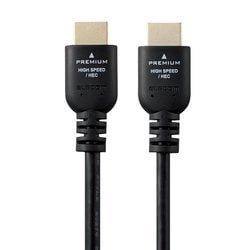 HDMI ケーブル 3m プレミアムハイスピード 4K60Hz HEC ARC ブラック DH-HDPS14E30BK2