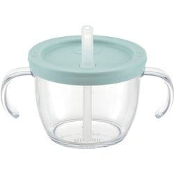 おうちコップマグ ストロータイプライトブルー 150ml 対象月齢：6カ月頃 120146