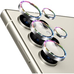 Galaxy S24 Ultra用 強化ガラスレンズ保護 ESR Armorite Camera Lens Protectors for Galaxy S24 Ultra - Chromatic Shimmer