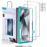 Galaxy S24 Ultra専用 5眼カメラレンズプロテクター&スクリーンガラスフィルムセット ESR Tempered-Glass Screen & Camera Lens Protectors Kit for Galaxy S24 Ultra - 2+1 Pack