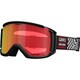 レボルトAF REVOLT AF 7166505 BLACK/WHTE VERTIGO(VIVID Ember) [スキー スノーボード ゴーグル 眼鏡対応]