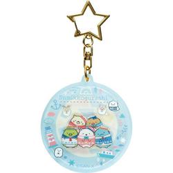 AB23101 すみっコぐらし 「しろくまのふるさと」テーマ シャカシャカアクリルキーホルダー [キャラクターグッズ]