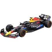 BUR38083VUS 1/43 オラクル レッドブル レーシング RB19 2023 No.1 アメリカGP オースティン カラー M.フェルスタッペン ドライバー付 クリアケース/ベース仕様 [ダイキャストミニカー]