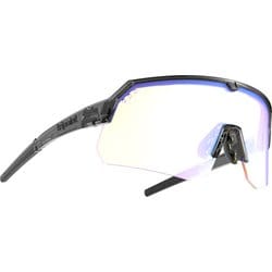 Treriksroset Tri-x Chromic スポーツサングラス Shiny transparent black（Photochromicsmoke/blue multi） TRIS001-007