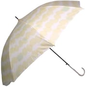 長傘 婦人用 フルーツミックス 60cm ジャンプ式 耐風仕様 スリムタイプ イエロー 17550