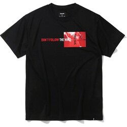 SMT24013 [Tシャツ フォト ドント フォロー ザ ウエーブ Lサイズ ブラック]