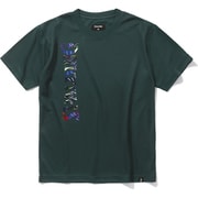 SJT24053 [ジュニア Tシャツ ネオン トロピカル ロゴ 160cm スパイク]