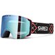 グラティファイ GRATIFY GOGRAO22A BIGSHOW BLACK/RUST(CBL 2.0 ICE MIRROR) [スキー スノーボード ゴーグル 眼鏡対応]
