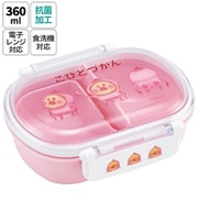 QAF2BAAG [こびとづかん 桃尻 抗菌 ふわっとタイトランチBOX 360ml]