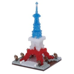 NBH_243 nanoblock（ナノブロック） パリのセーヌ河岸 トリコロールver. [ブロック玩具]