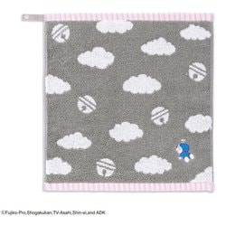 ウォッシュタオル ドラえもん 雲 34cm×35cm グレー 21-2721080