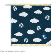 21-2721080 [ウォッシュタオル ドラえもん 雲 34cm×35cm ネイビー]