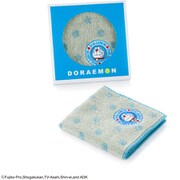 21-2760100 [タオルハンカチ ドラえもん ポップ 25cm×25cm ブルー]