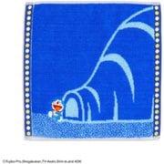 21-2670070 [タオルハンカチ ドラえもん ひみつ道具 25cm×25cm ブルー]