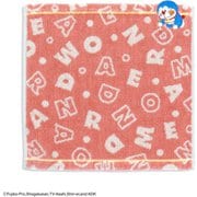 21-2690070 [タオルハンカチ ドラえもん ドラえもん ペイント 25cm×25cm ピンク]